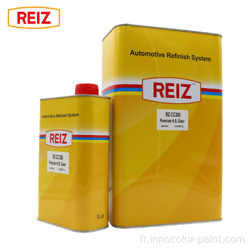 Volkswagen High Performance Auto Body Paint Clear Coat Guangzhou Reiz Premium HSCLEAR Système de revêtement